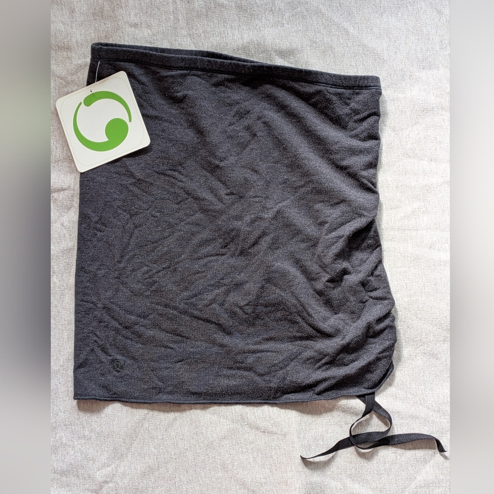 NWT Lululemon Core Warmer XS Pregnancy Tube Gray Adjustable